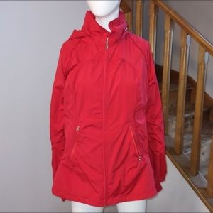 Red Lululemon jacket size 12